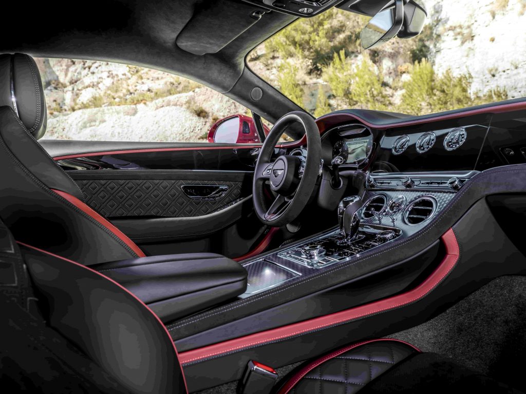 Bentley Continental GT Speed interior 