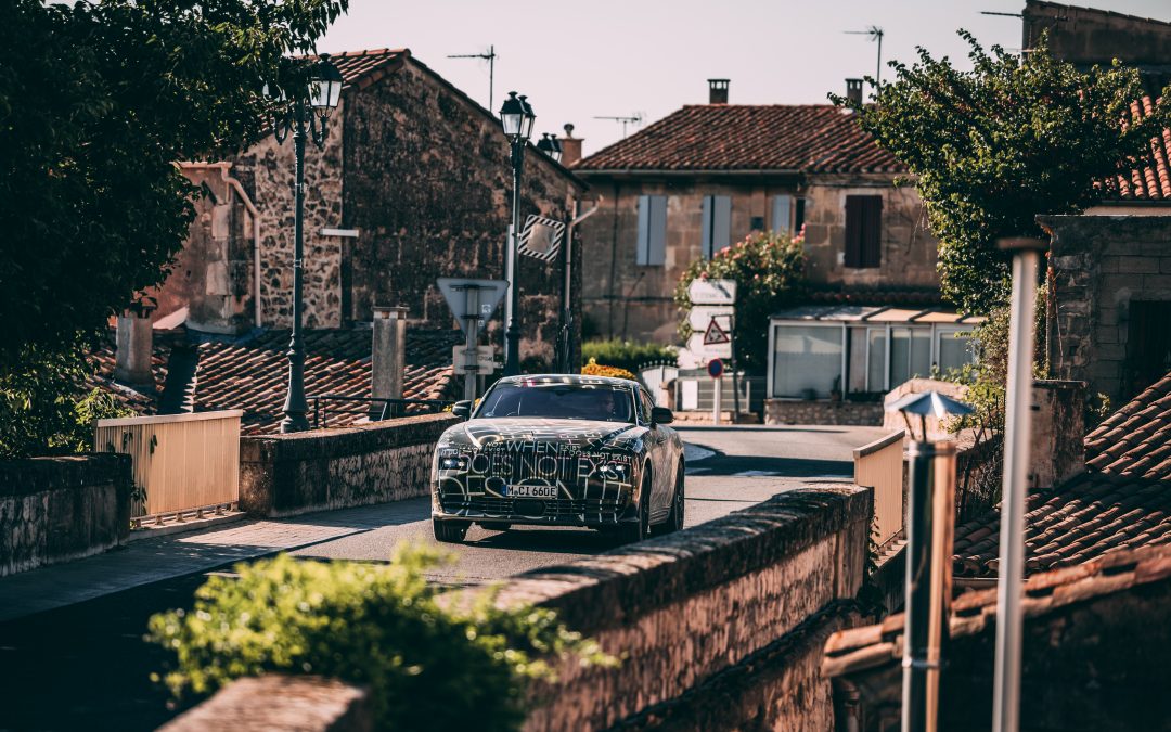 ALL-ELECTRIC ROLLS-ROYCE SPECTRE UNDERGOING SECOND TESTING PHASE ON THE FRENCH RIVIERA