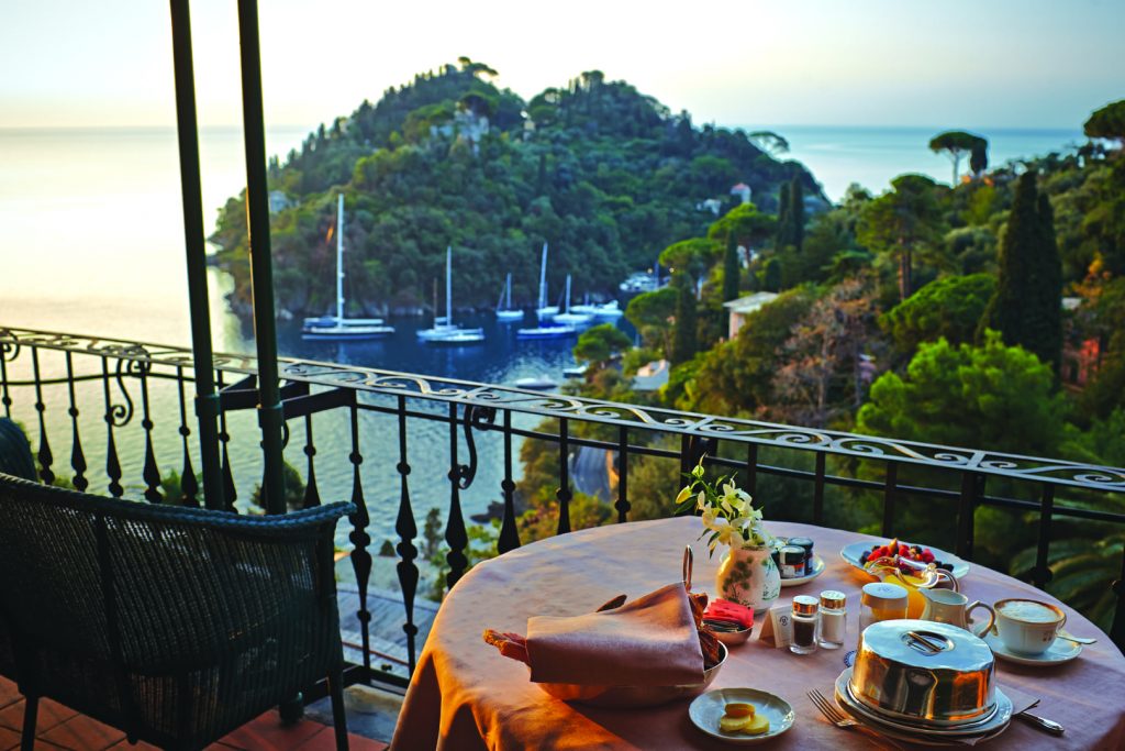 Terrace at Splendido Portofino