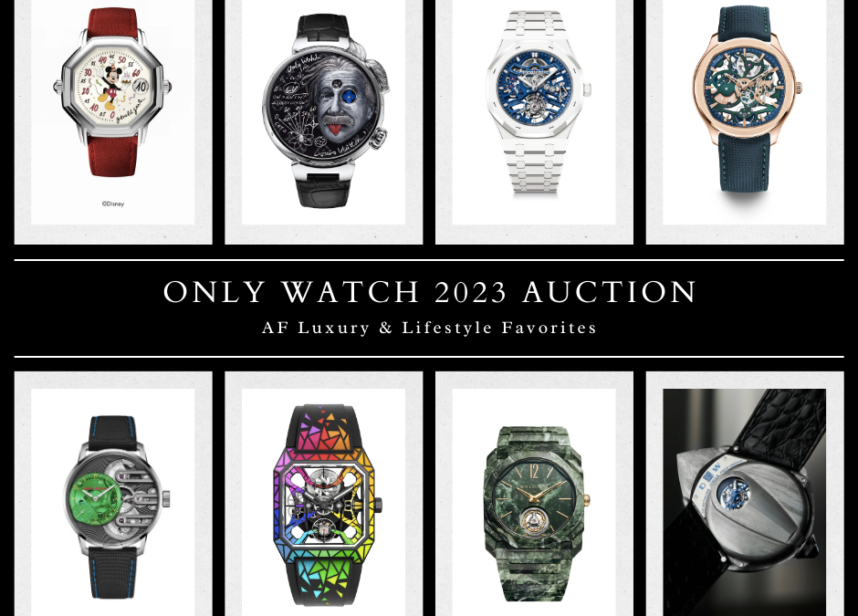 Only Watch Auction 2023: Timepieces With a Noble Cause.